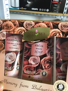 Argan Oil Gift Set - Soap, Hand Cream and Foot Cream
