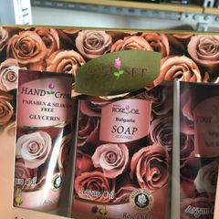 Argan Oil Gift Set - Soap, Hand Cream and Foot Cream