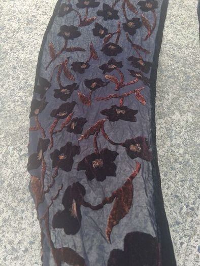 2 X Basta Cosi 5ft Italian Designer Scarves