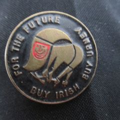 Rare Early  Buy Irish Buy Urney Badge