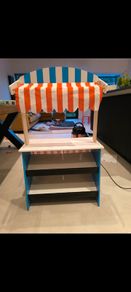 Child's wooden shop and theatre - price drop