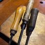 Three Antique Copper Soldering Irons Image 4