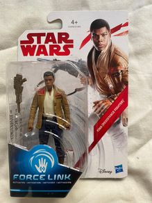 Star Wars The Last Jedi Finn (Resistance Fighter) Force Link 3.75" Figure 2017
