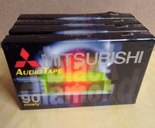 4 Mitsubishi - Cassette Tapes  ( 90 Min ) Sealed