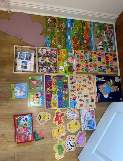 wooden toys puzzles