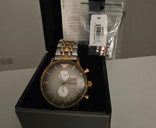 Emporio Armani AR1721 Rose Gold Stainless Steel Mens Watch