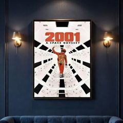 Unique 2001 Space Oddessy Canvas Poster - FREE POST