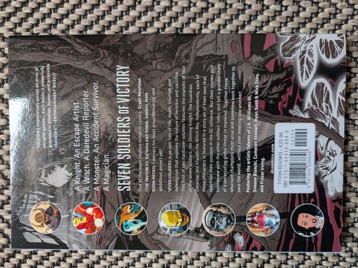 Seven Soldiers of Victory Vol 1 Grant Morrison DC Comics TPB Zatanna Shining Knight