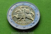 Lithuania 2021 year Uncirculated 2 Euro coin.