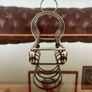 Antique Art Deco Silver Plated Toast Rack Made in England 4 Slice Rack Letter Rack Organiser Ball Feet Image 4
