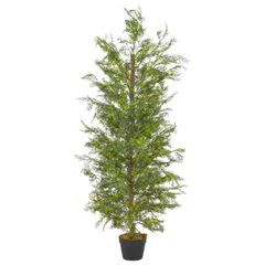 Artificial Plant Cypress Tree with Pot Green 150 cm