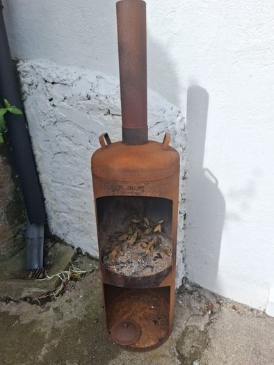 Cook King FARO corden steel chiminea