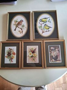 Art  - Coloured Prints X 5