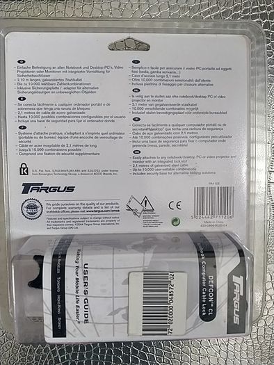 Lock for Laptop, PC, etc