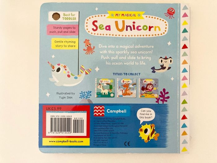 My Magical Sea Unicorn Book