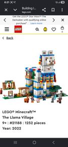 Minecraft Lego The Llama Village