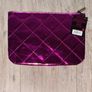 Juicy Couture Shiny Pink Clutch Bag with Diamond Stitching Image 2