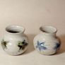 Irish Art Pottery Miniature Vases x 2 Image 2