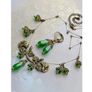 Boho Style Set: Earrings + Pendant - nice gift + other designs available Image 3