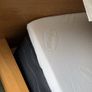 double mattress with topper Image 2