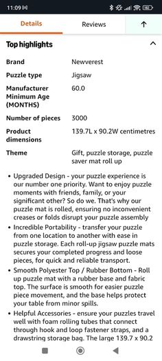 Puzzle Mat