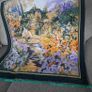 Constantina Roma scarf garden landscape design 33 inches x 33 inches in excellent condition with no issues FREE STANDARD POSTAGE INCLUDED Image 2