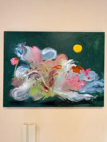 Original abstract painting on canvas