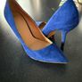 Zara blue suede shoes size 38 (UK5) Image 6