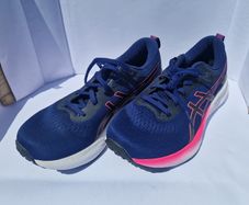 ASICS Women's Running Shoes- Navy Blue & Pink (Size -UK 7 -EUR 40.5)