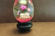 Vintage Lucite Egg shaped paper weight