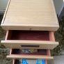 3-Drawer Cabinet & Matching Desk Image 8