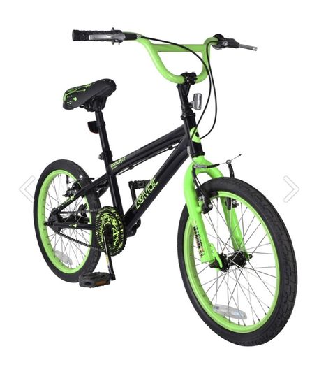 Concept Zombie BMX 18" Wheel, Single Speed Neon Green