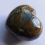 2" Multicolor Rhyolite Jasper Puffy Heart Crystal Mineral Stone Image 9