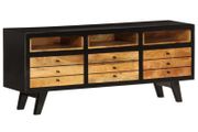 TV Cabinet Solid Mango Wood 120x30x50 cm
