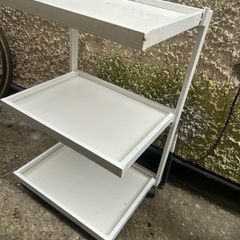 Three shelf beauty trolley