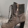 River Island ladies wedge heel boots Image 5