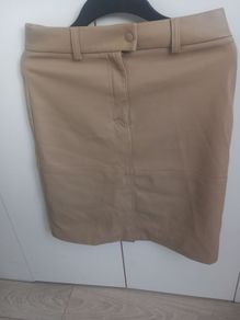 Marks and spencer faux leather skirt