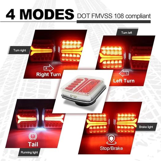 Wireless Trailer Lights Kit