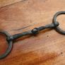 Vintage Collectible Iron Horse Harness Bit Bridle Headstall Farm decor 11,3" x 5,1" Image 3