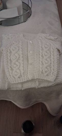 Hand knitted