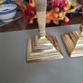 Candle stick holders brass Image 5