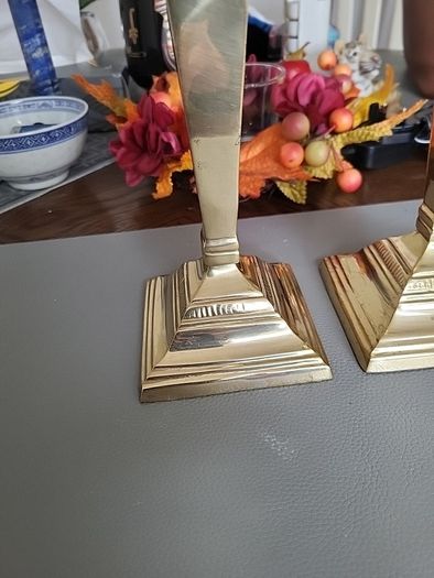 Candle stick holders brass
