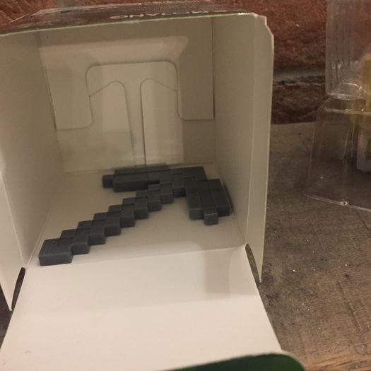 minecraft mine kit REAL GOLD plated golden creeper