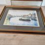 The halfpenny bridge, Dublin - framed picture. Image 5