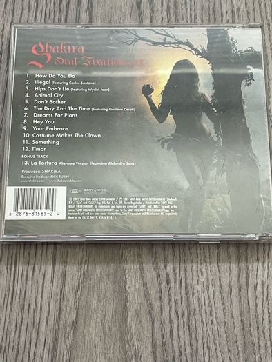 Shakira cd oral fixation album (bonus track)
