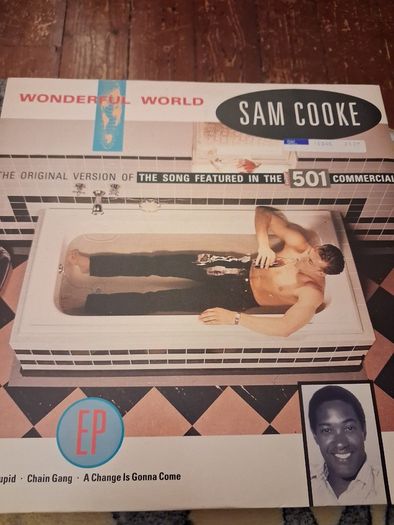 Sam Cooke - Wonderful World - 12" vinyl - from Levi's 501 1986 commercial