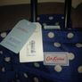 NEW Cath Kidston compact 24l suitcase. Tags attached. Includes padlock. Image 2