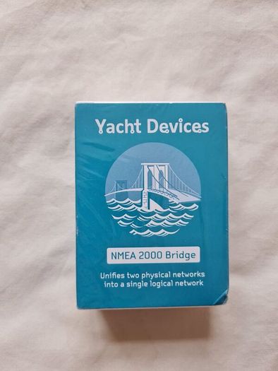 Yaught devises NMEA 2000 Bridge Unifies two physical networks Into a single network brand new