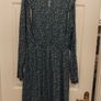 Blue floral Dress size 11-12 Image 6