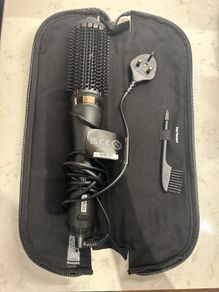 GHD duet blow dry brush - black